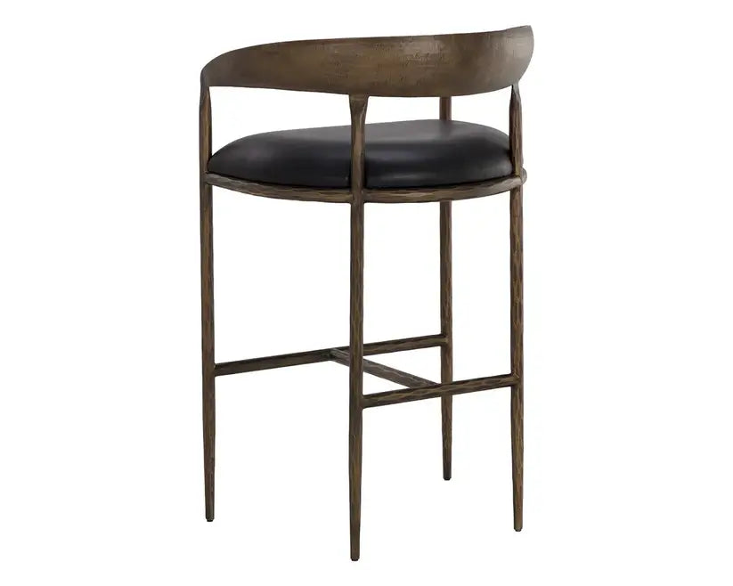 SUNPAN ZANATTA BARSTOOL CHARCOAL BLACK 111001