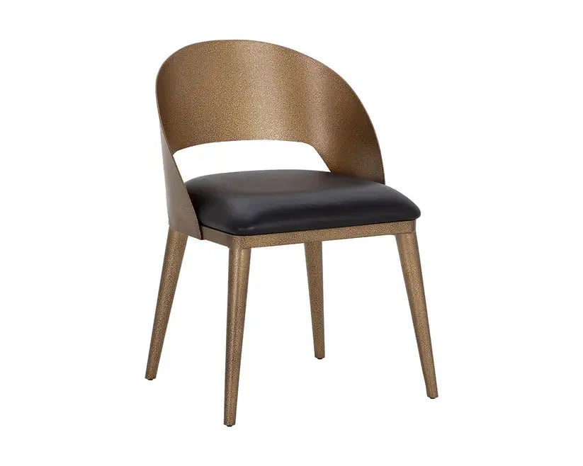 Sunpan Dezirae Dining Chair - Antique Brass 111041