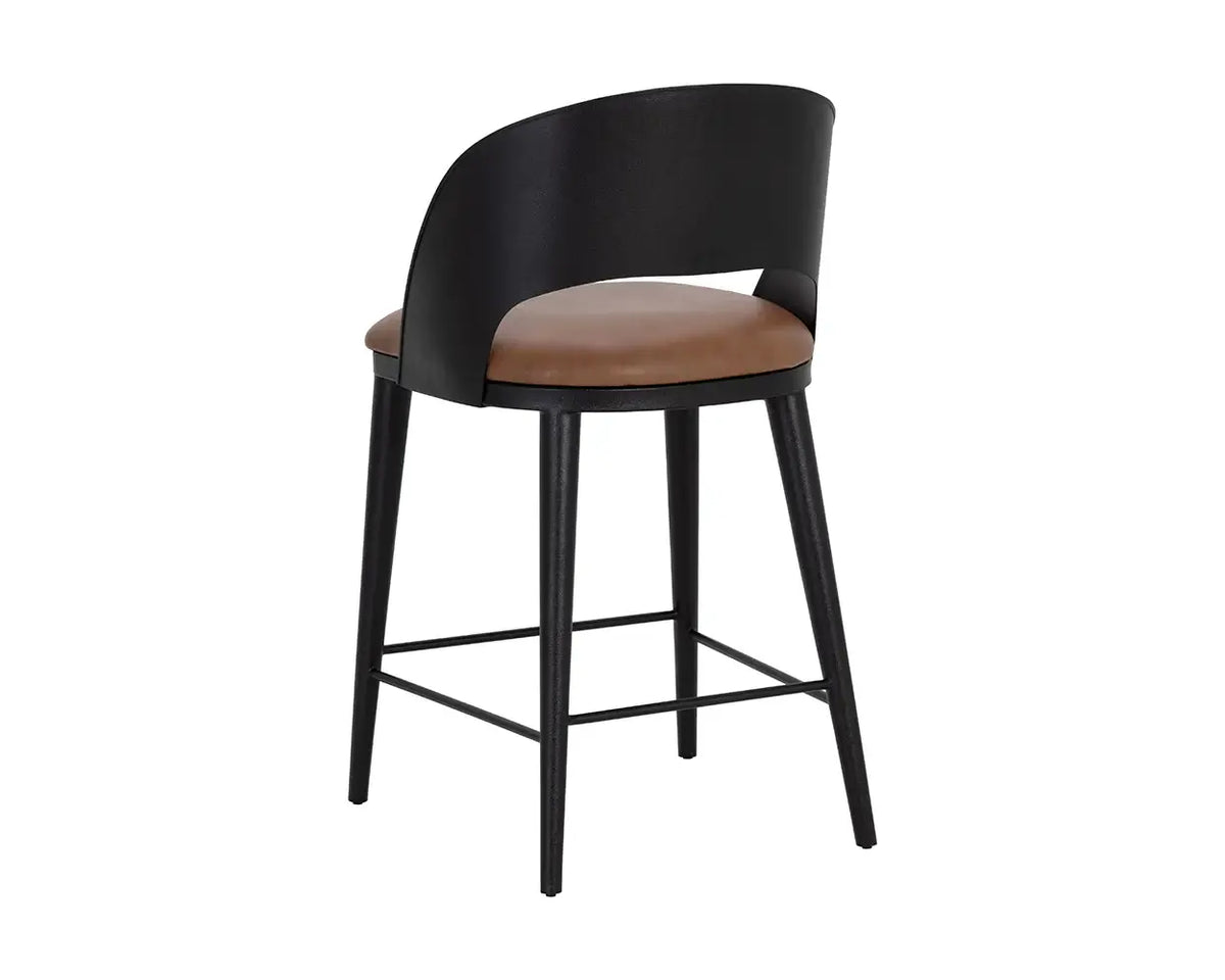 Sunpan Dezirae Counter Stool - Black 111043