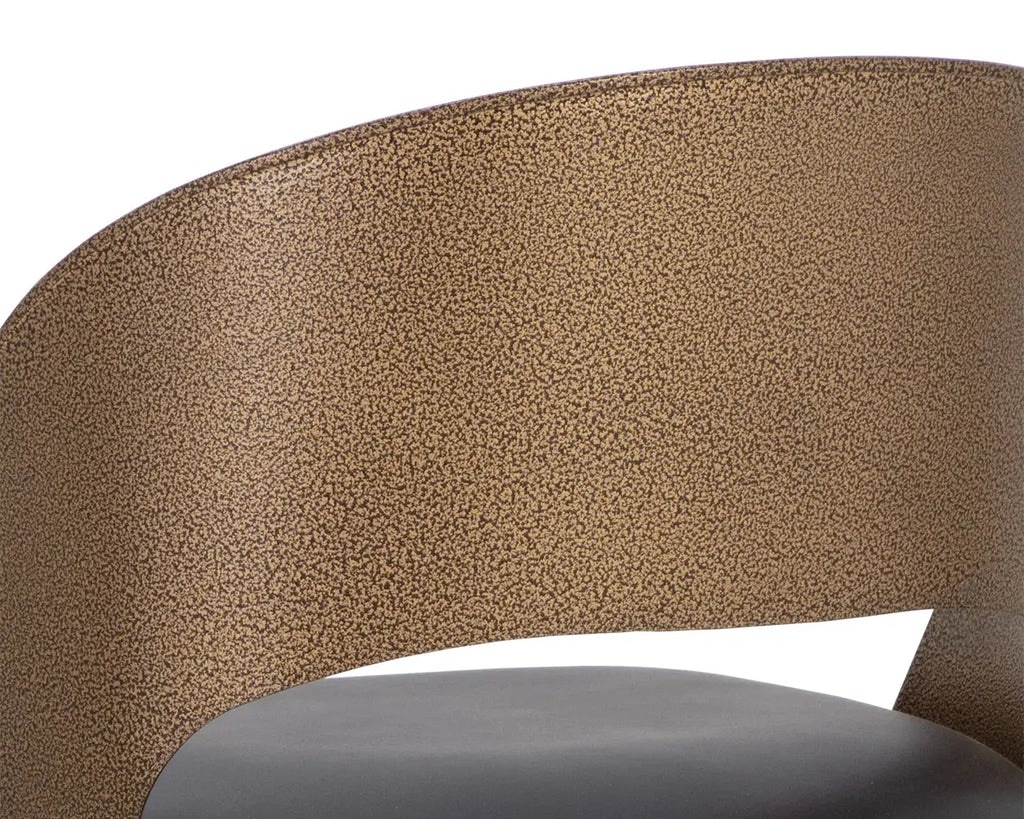 Sunpan Dezirae Counter Stool - Antique Brass 111047
