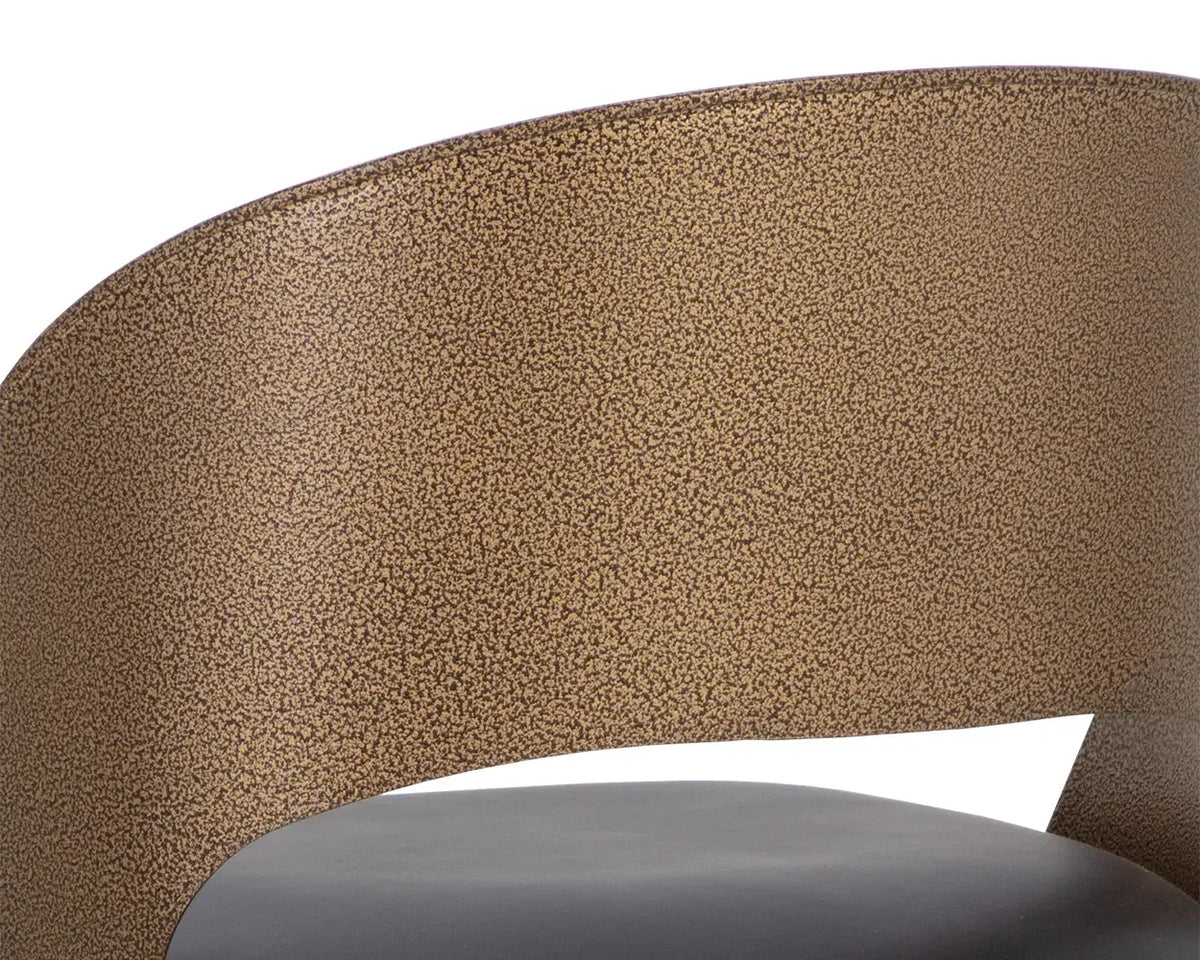 Sunpan Dezirae Counter Stool - Antique Brass 111047