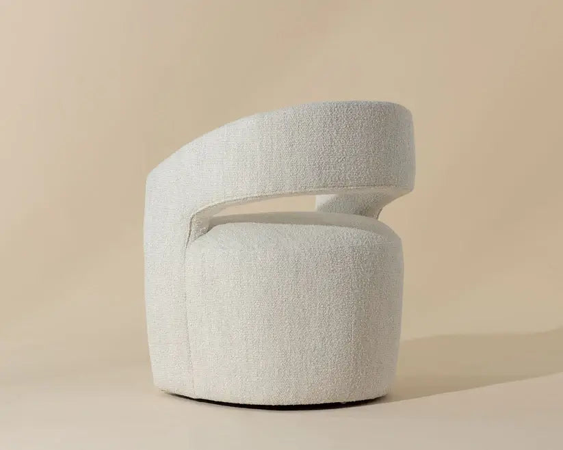 SUNPAN LLORET WHEELED DINING ARMCHAIR PEARL 111121