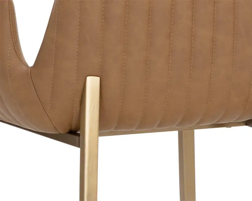 SUNPAN LUCANO COUNTER STOOL COGNAC 111122