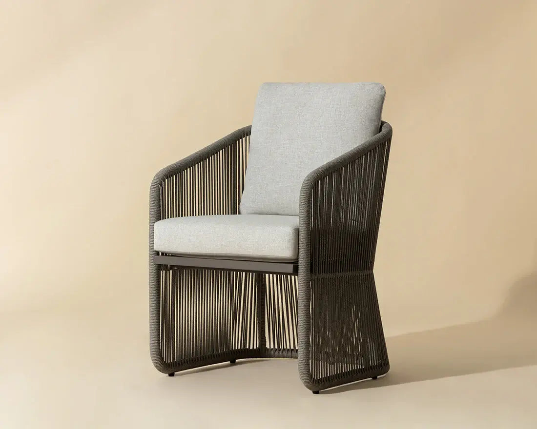 SUNPAN Allariz Dining Armchair Warm Grey 111154