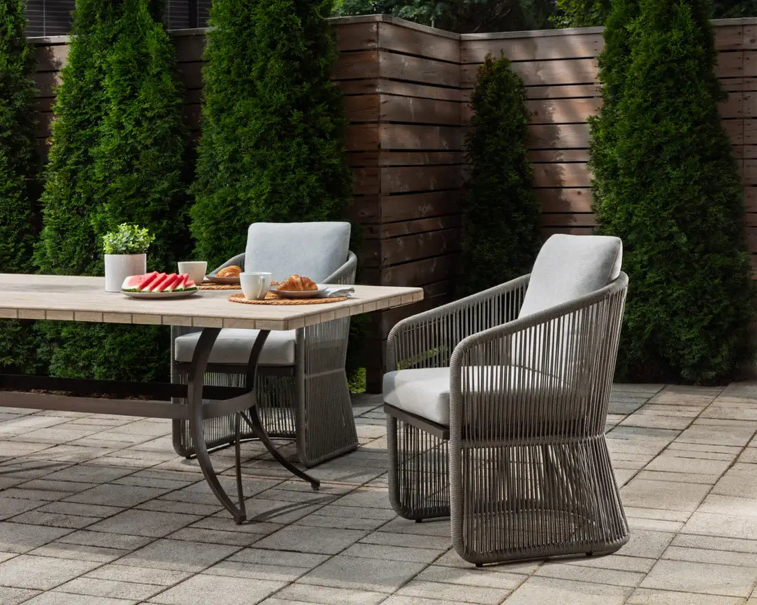 SUNPAN Allariz Dining Armchair Warm Grey 111154