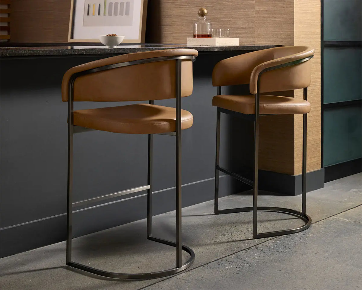 SUNPAN MARRIS BARSTOOL COGNAC 111155