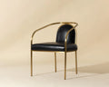 SUNPAN CICERO DINING ARMCHAIR BLACK 111238