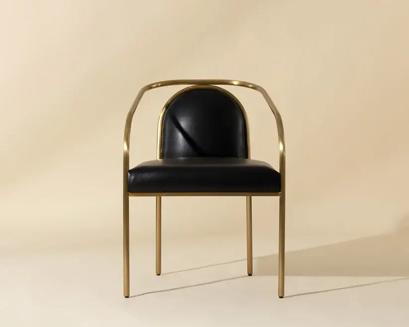 SUNPAN CICERO DINING ARMCHAIR BLACK 111238