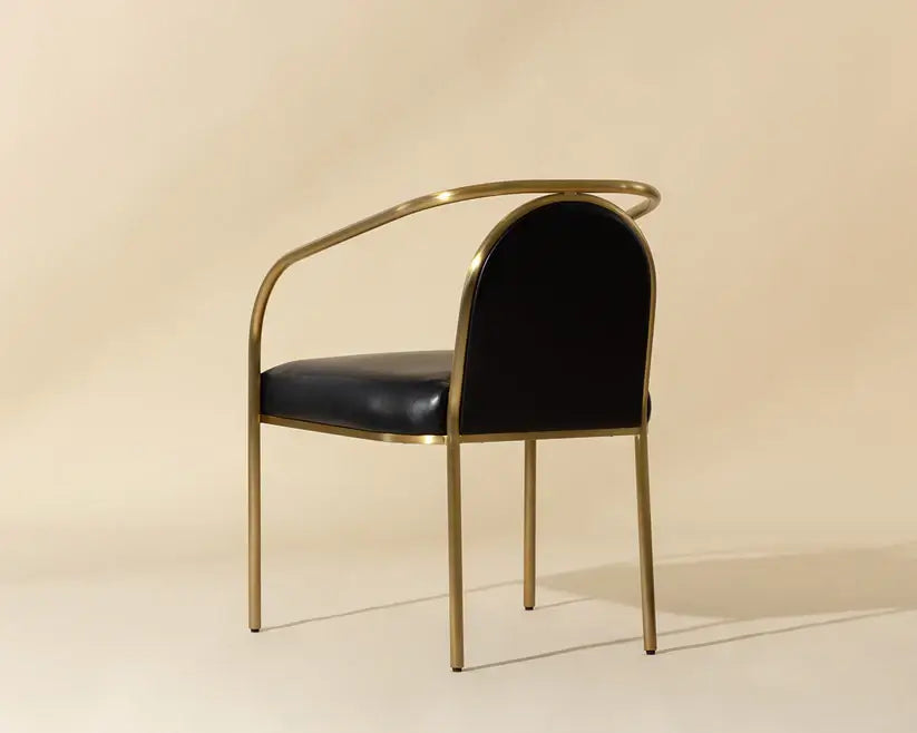 SUNPAN CICERO DINING ARMCHAIR BLACK 111238