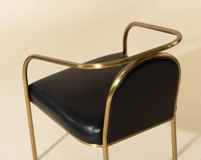 SUNPAN CICERO DINING ARMCHAIR BLACK 111238