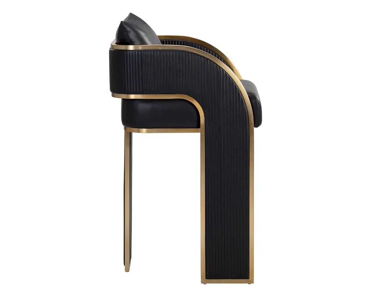 SUNPAN  BAZ BARSTOOL - NAPA BLACK 111241