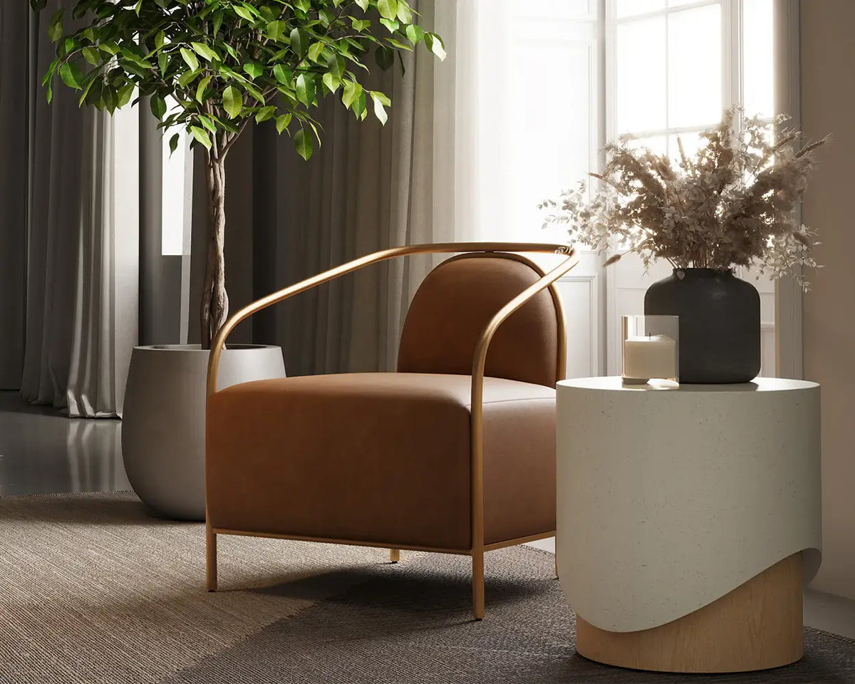 SUNPAN PATRAS END TABLE CREAM 111270