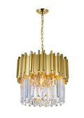 CWI LIGHTING DECO 4-LIGHT CHANDELIER 1112P16-4-169