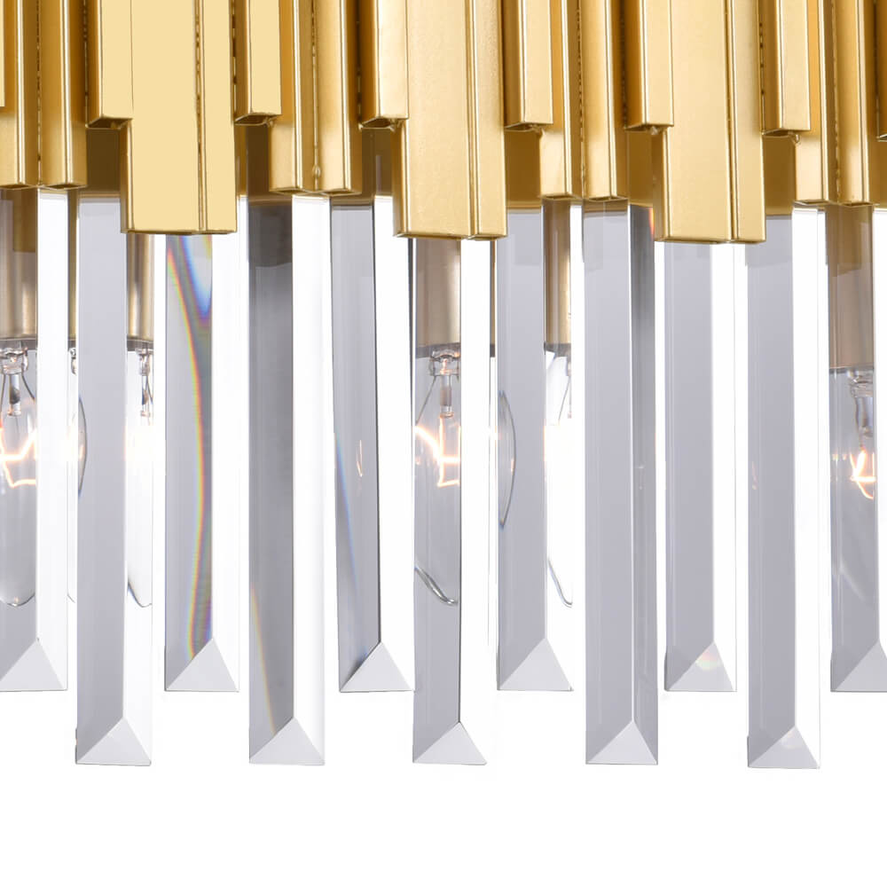 CWI LIGHTING DECO 3-LIGHT WALL SCONCE 1112W17-3-169
