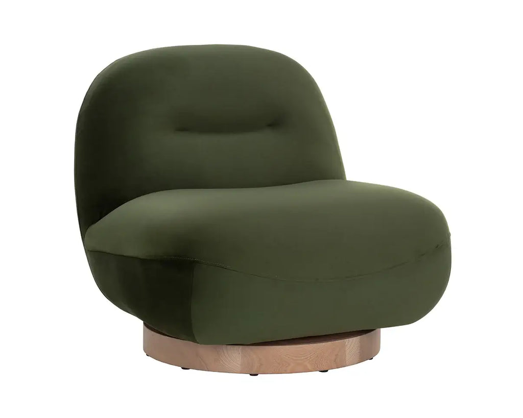 SUNPAN FRANZE SWIVEL LOUNGE CHAIR - MOSS GREEN 111301