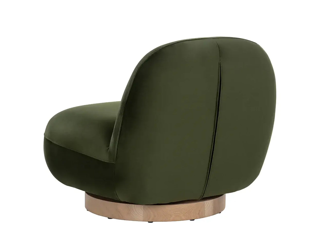 SUNPAN FRANZE SWIVEL LOUNGE CHAIR - MOSS GREEN 111301