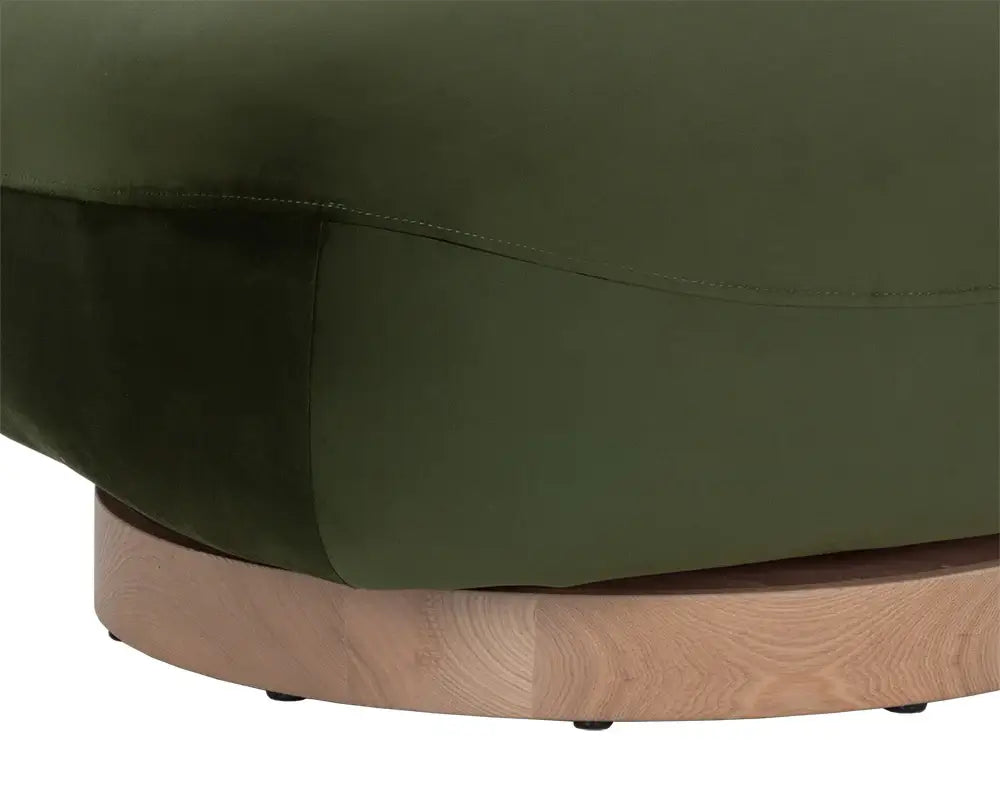 SUNPAN FRANZE SWIVEL LOUNGE CHAIR - MOSS GREEN 111301