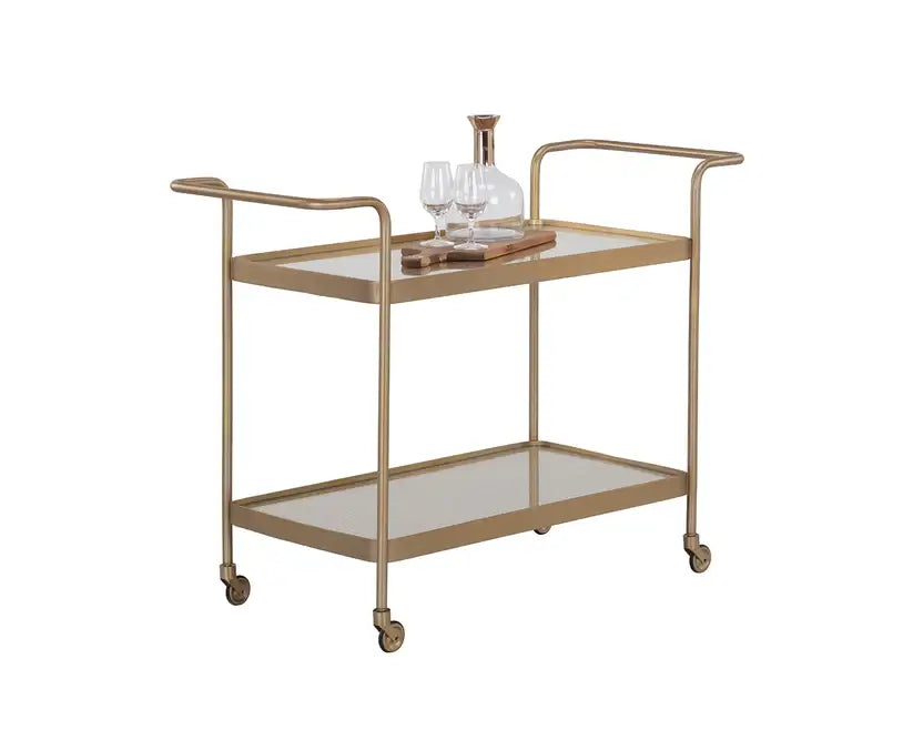 Sunpan Durva Bar Cart Gold 111311