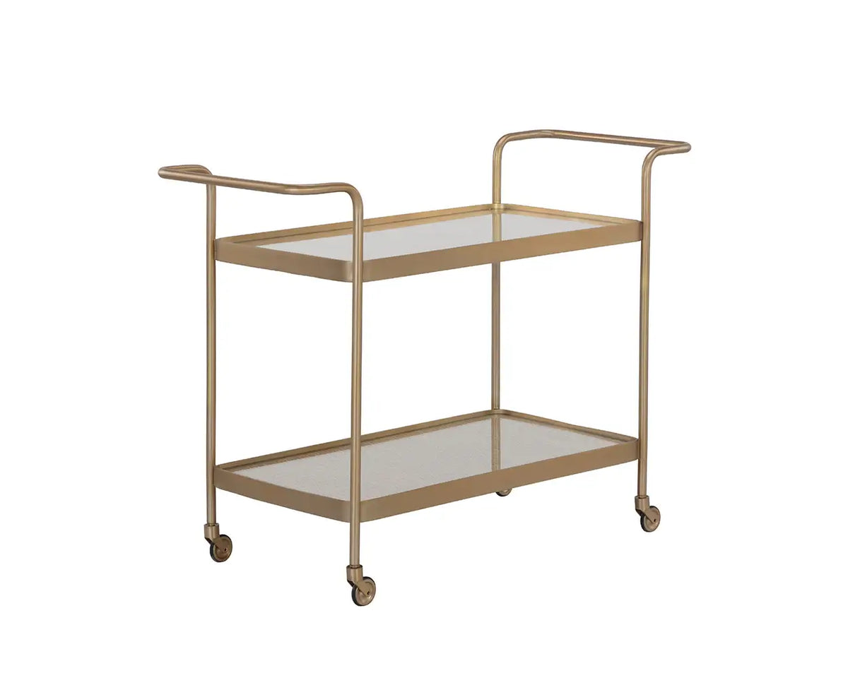 Sunpan Durva Bar Cart Gold 111311