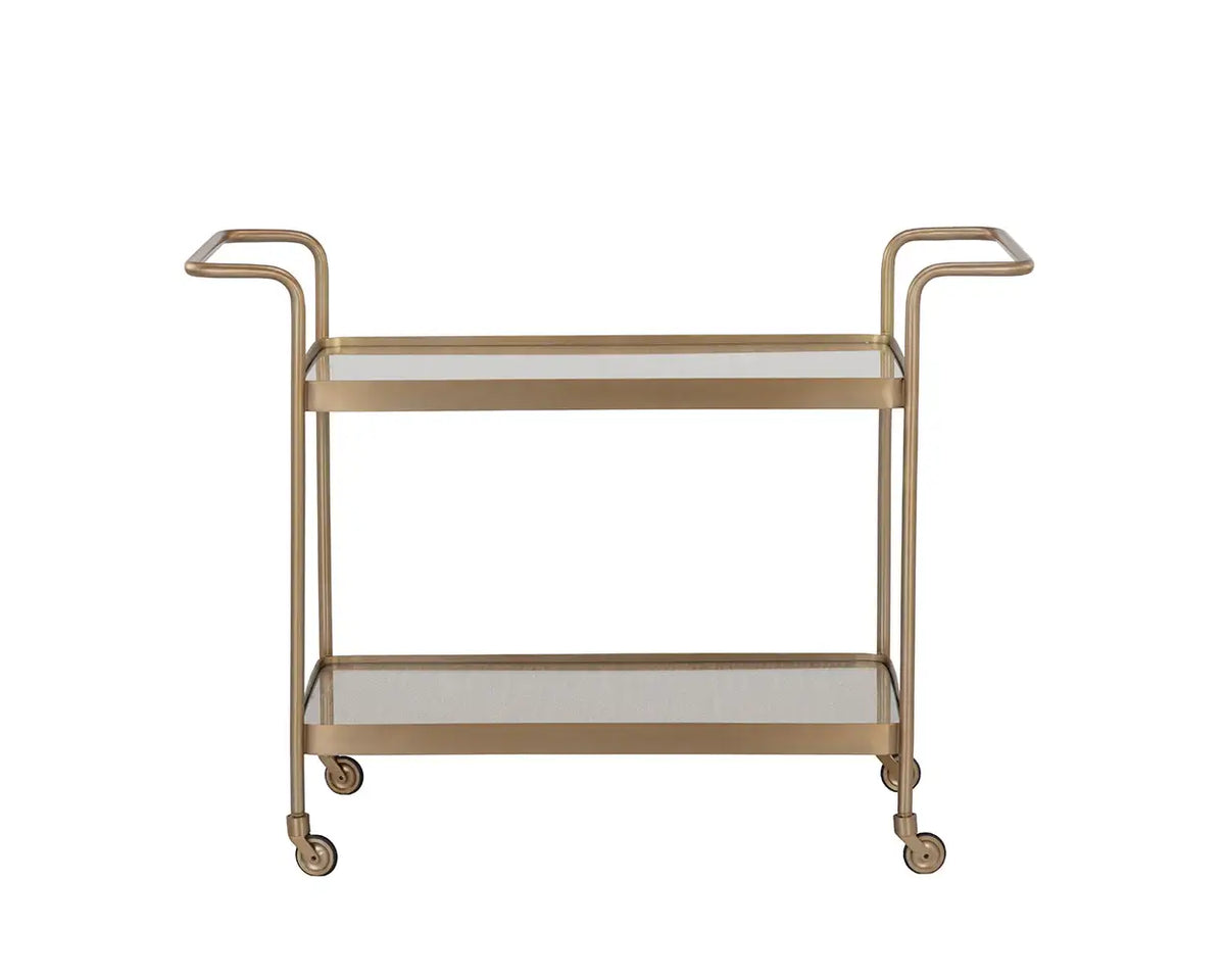 Sunpan Durva Bar Cart Gold 111311