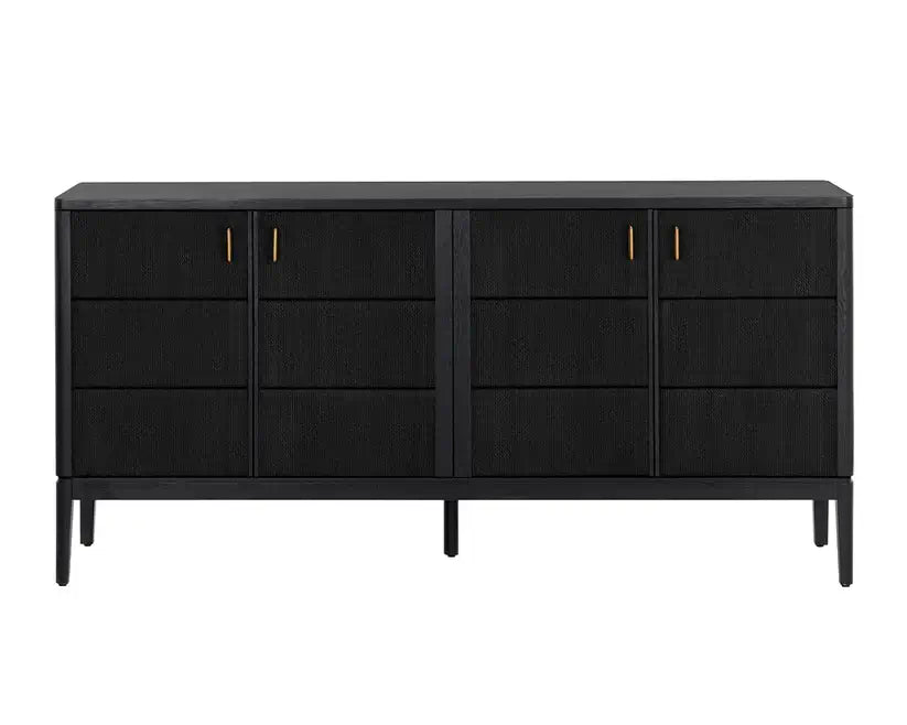 SUNPAN ETIENNE SIDEBOARD BLACK 111313