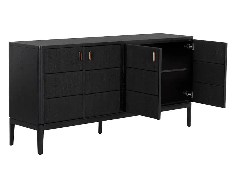 SUNPAN ETIENNE SIDEBOARD BLACK 111313