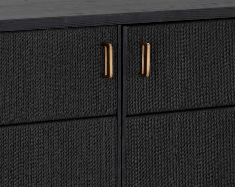 SUNPAN ETIENNE SIDEBOARD BLACK 111313
