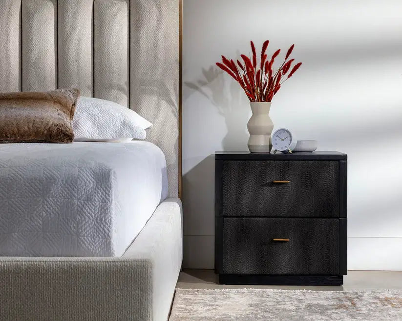 SUNPAN ETIENNE NIGHTSTAND BLACK 111314