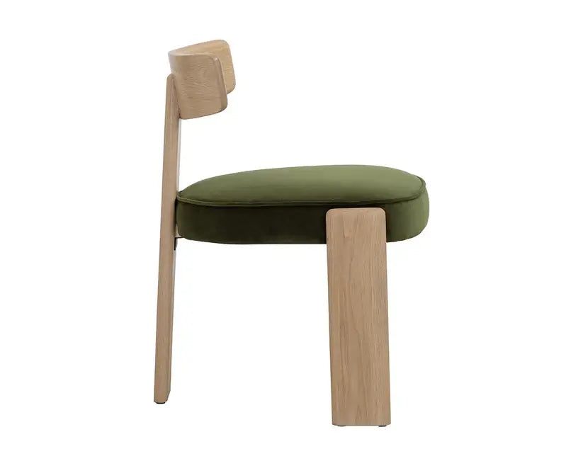 SUNPAN HORTON DINING CHAIR FORST GREEN SET OF TWO 111317