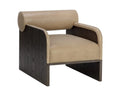 SUNPAN COBURN LOUNGE CHAIR - SAHARA SAND LEATHER 111323