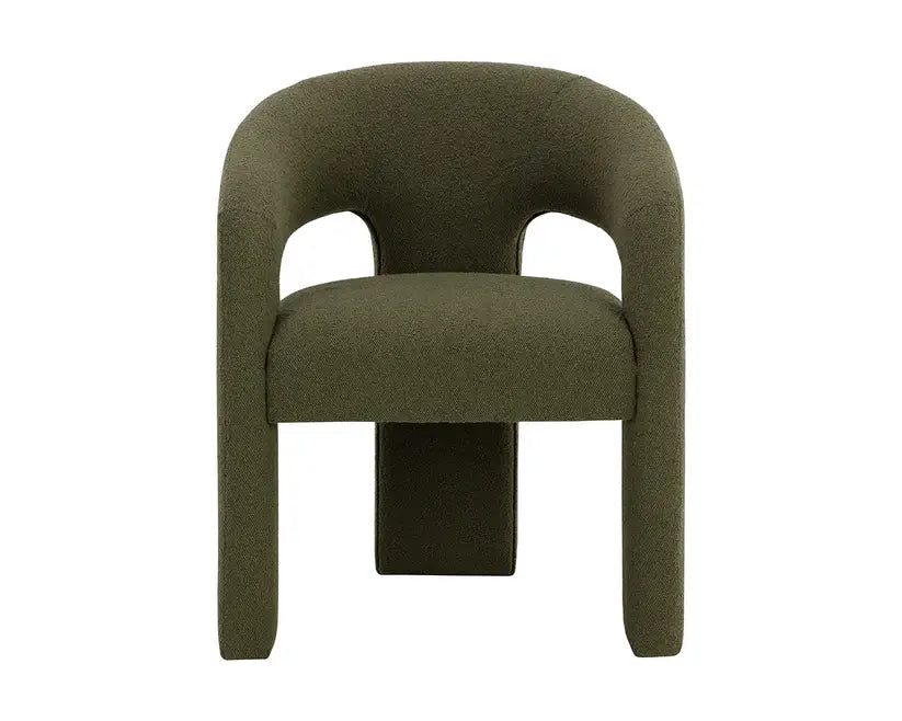 SUNPAN ISIDORE DINING ARMCHAIR OLIVE 111337