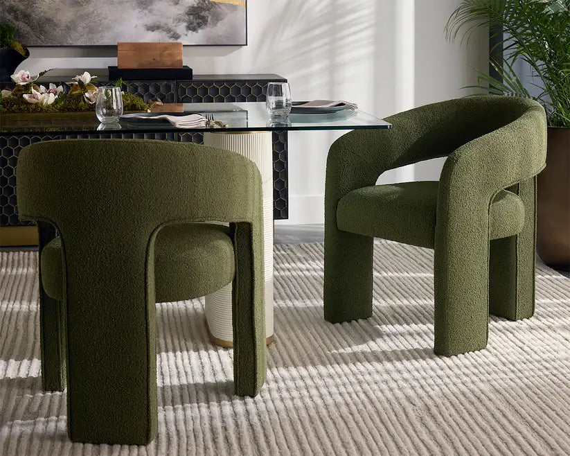 SUNPAN ISIDORE DINING ARMCHAIR OLIVE 111337