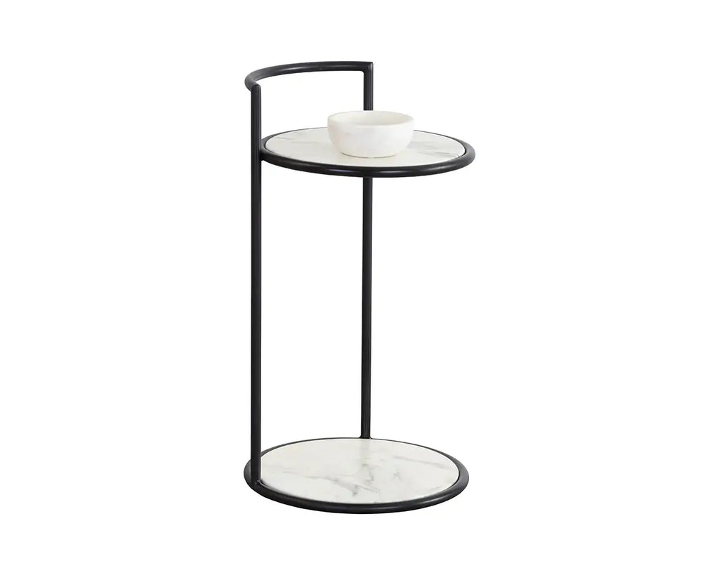 SUNPAN PARGA END TABLE BLACK 111343