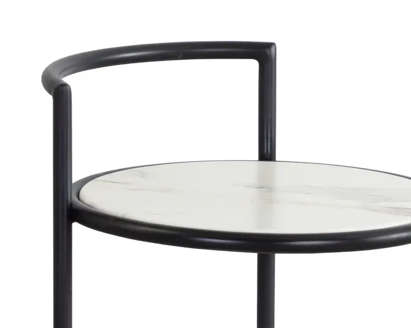 SUNPAN PARGA END TABLE BLACK 111343