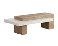 SUNPAN HERRIOT COFFEE TABLE LIGHT BROWN 111370