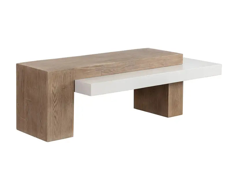 SUNPAN HERRIOT COFFEE TABLE LIGHT BROWN 111370