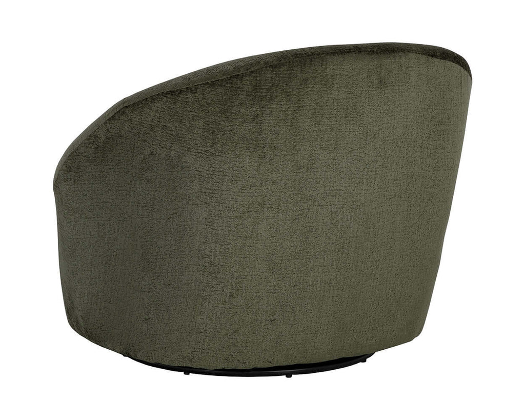Sunpan Bliss Swivel Lounge Chair Bergen Olive 111410