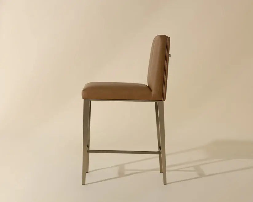 SUNPAN WILBUR COUNTER STOOL COGNAC 111431