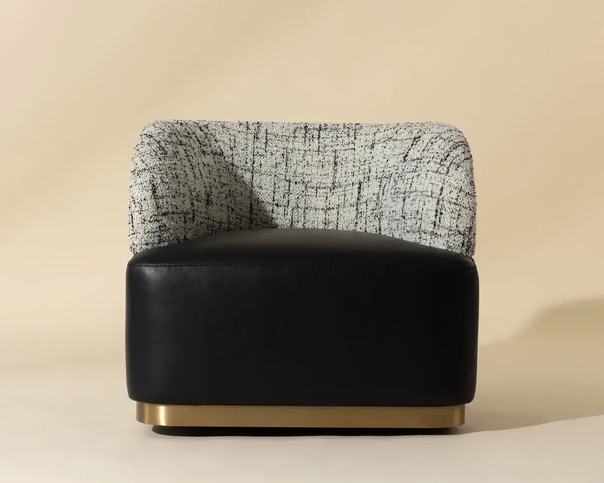 SUNPAN BRINDA SWIVEL LOUNGE CHAIR - BRAVO BLACK 111447
