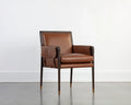 SUNPAN MAUTI DINING ARMCHAIR BROWN TOBACCO 111455
