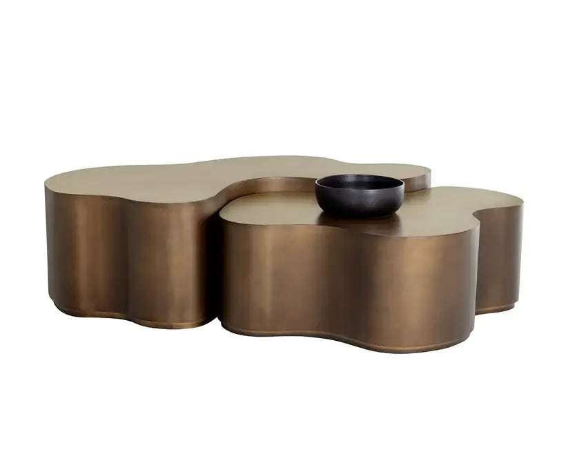SUNPAN BOISE NESTING COFFEE TABLES SET OF TWO 111513