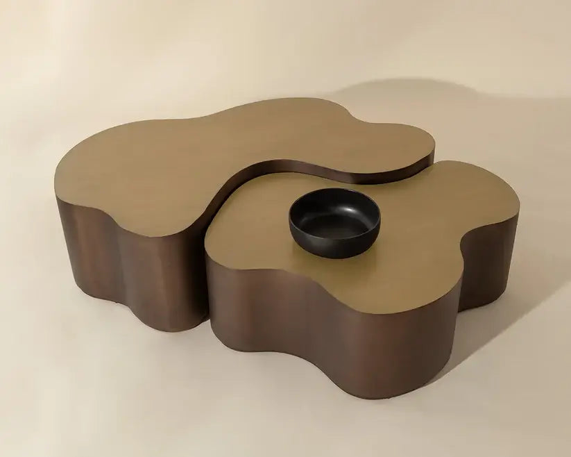 SUNPAN BOISE NESTING COFFEE TABLES SET OF TWO 111513