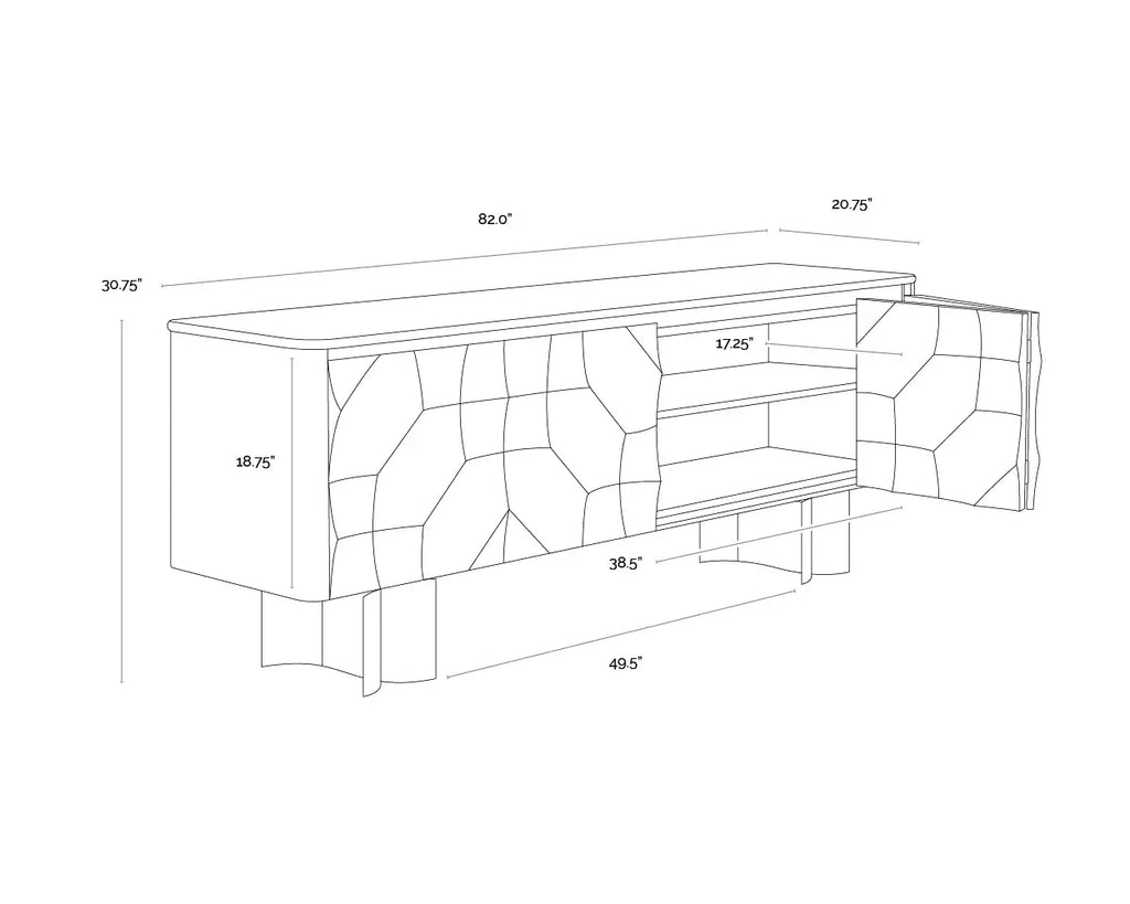 SUNPAN  LAUTREC SIDEBOARD 111546