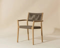 SUNPAN KAVALA STACKABLE DINING ARMCHAIR NATURAL SET OF TWO 111560