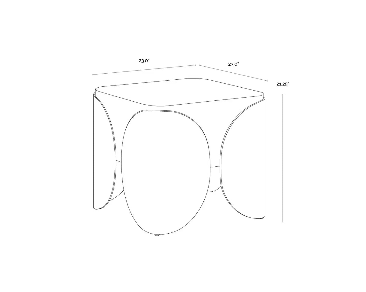 SUNPAN AMARULA SIDE TABLE 111593