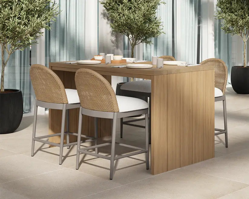 SUNPAN CALANDRI COUNTER STOOL NATURAL 111598