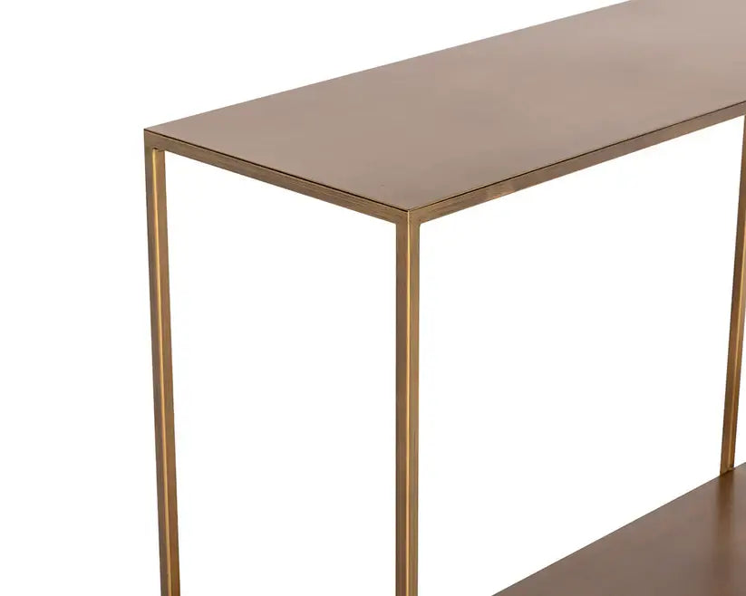 SUNPAN EIFFEL CONSOLE TABLE ANTIQUE BRASS 111604