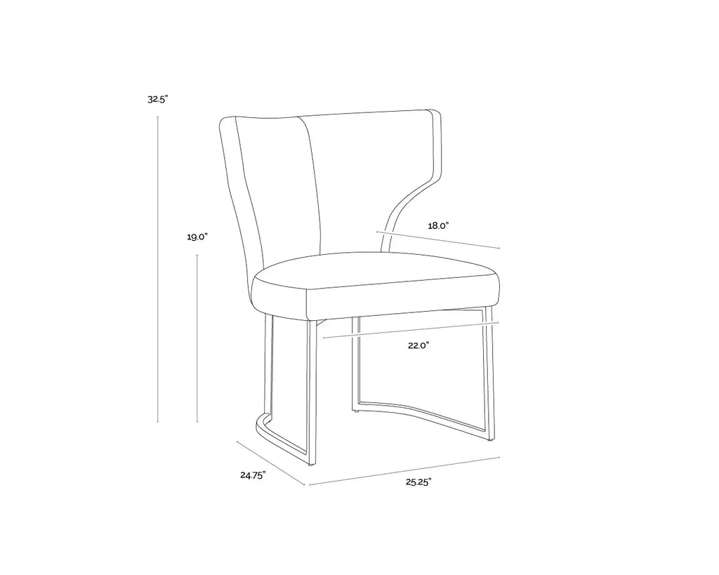 SUNPAN WILLOWDALE DINING CHAIR 111640