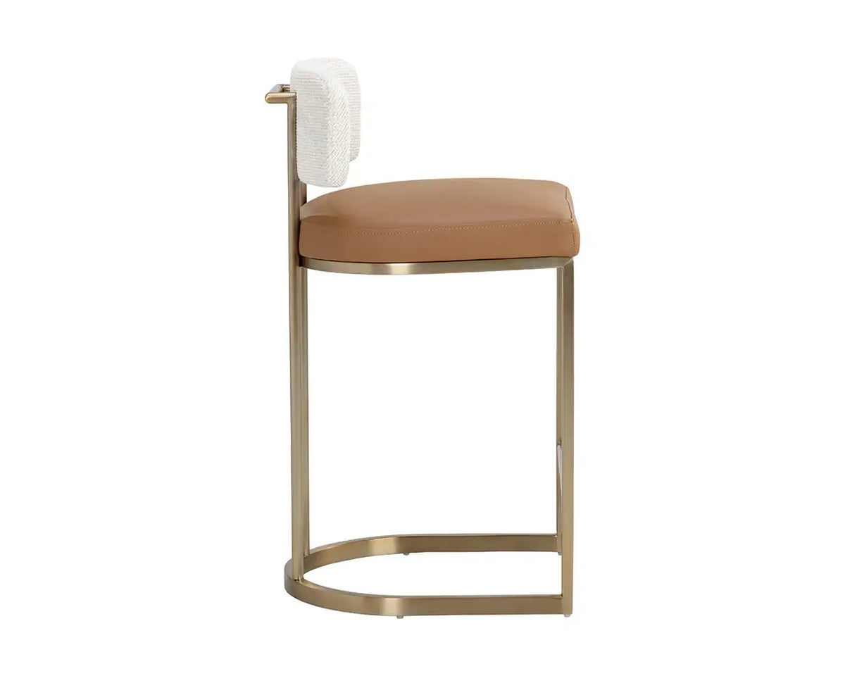 SUNPAN LARISSA COUNTER STOOL NAPA COGNAC 111647