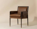 SUNPAN MAUTI DINING ARMCHAIR BROWN TOBACCO 111655